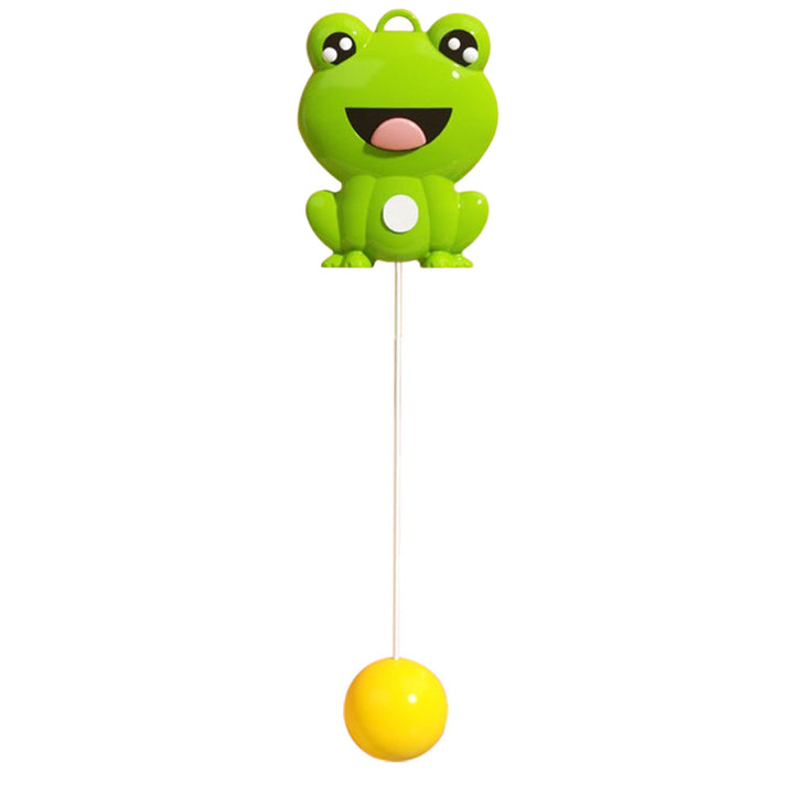 Compact and lightweight Hanging Table Tennis Trainer, easy to set up for exercise or kid's toy fun