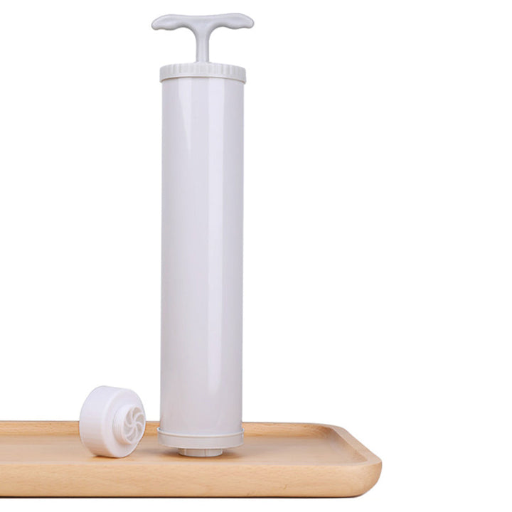 Unisex hanging vacuum bags in use, keeping clothes wrinkle-free and compact in a closet