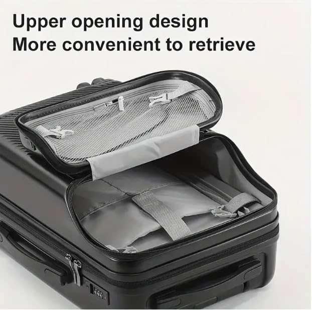 Secure your belongings with this unisex travel bag. Features a robust hard shell design & integrated TSA lock.