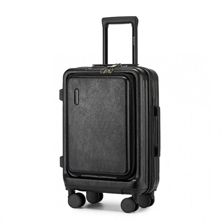 Organized & durable hard-shell travel suitcase with spinner wheels, TSA lock for all journeys.