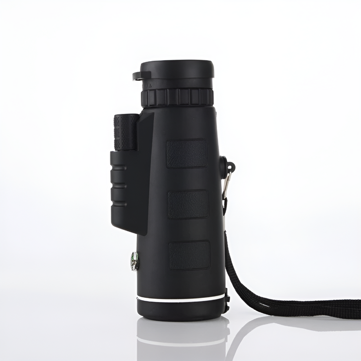 HD monocular with smartphone adapter for capturing distant views. Ideal for outdoor photography & nature.