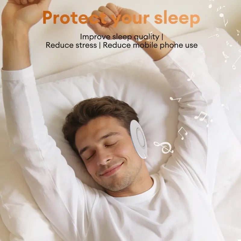 Intuitive Hi-Fi Sleep Aid Bedside Speaker, perfect for unwinding and improving sleep quality.