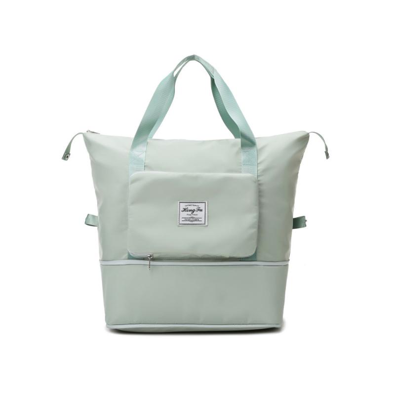 Unisex travel duffel, robust construction for frequent use and varying climates