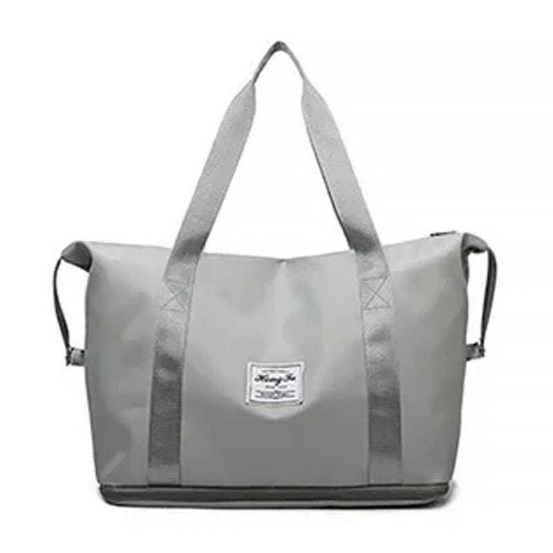 Comfortable to carry duffel bag with padded handles and adjustable shoulder strap