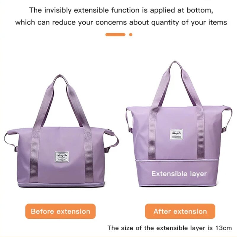 Durable duffel bag, excellent as a gym bag or for short trips, Mother's Day gift idea
