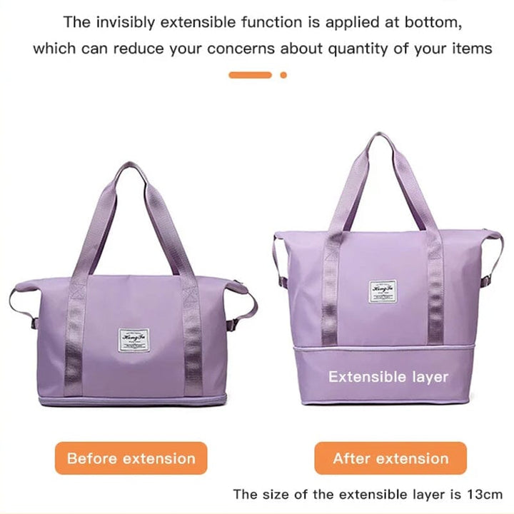 Durable duffel bag, excellent as a gym bag or for short trips, Mother's Day gift idea