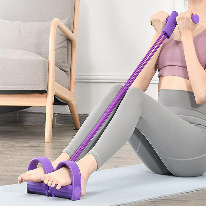 High-quality pedal exerciser resistance band, durable workout gear for daily fitness routines
