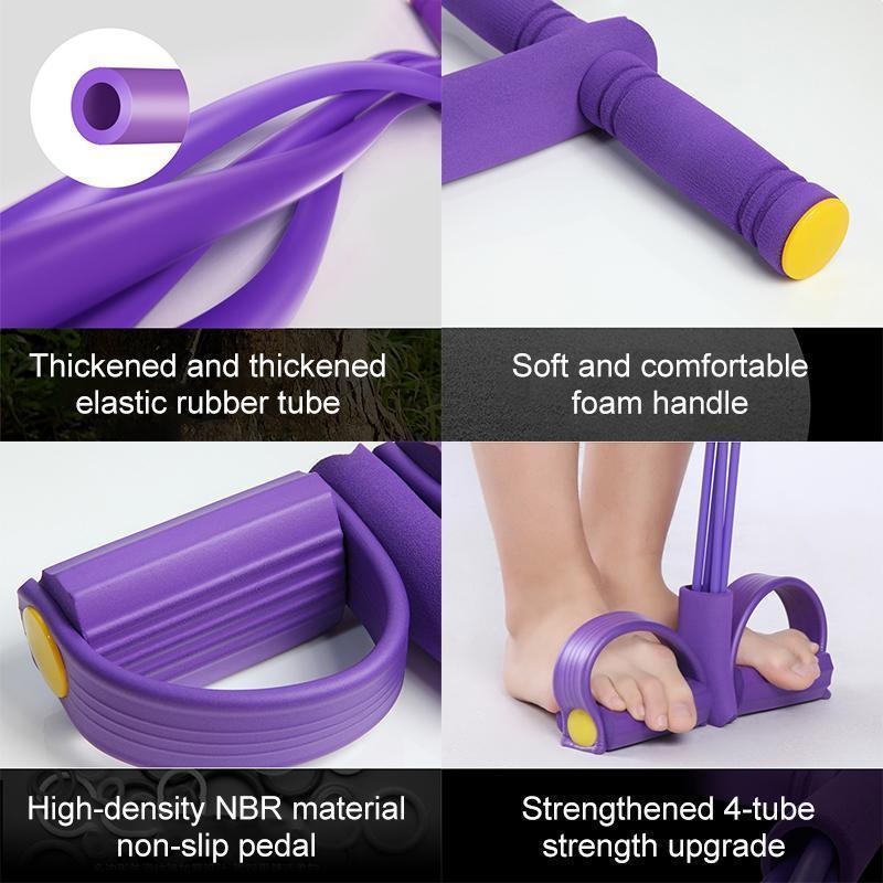 Pedal resistance band, an essential fitness tool for home workouts & exercise