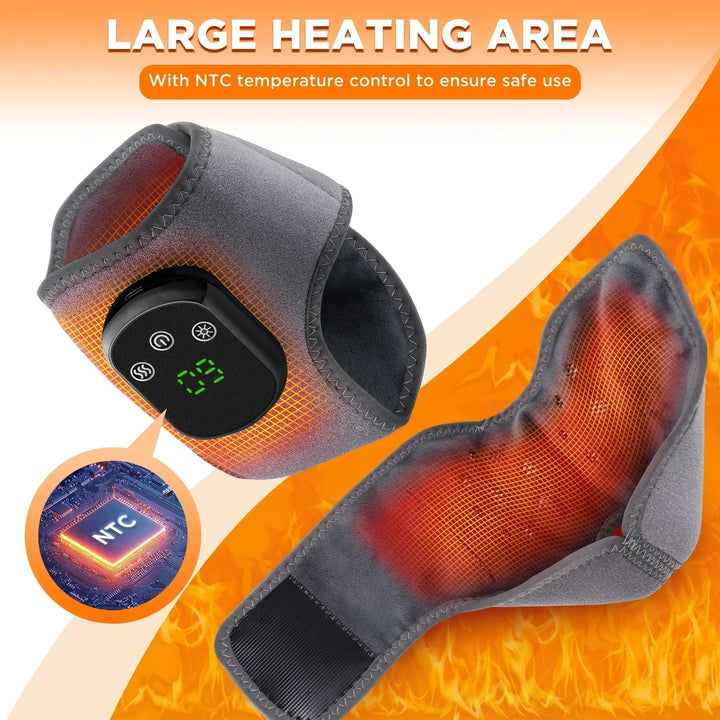 Unisex infrared hot compress massager, an essential tool for personal pain management and muscle relaxation.