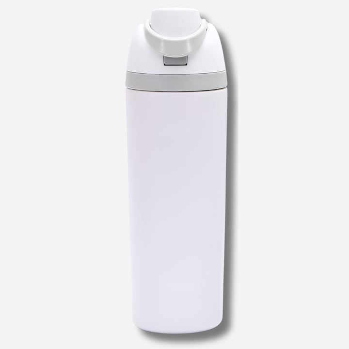 Eco-friendly leakproof insulated stainless steel water bottle, matte finish, keeping your drinks cold for hours.