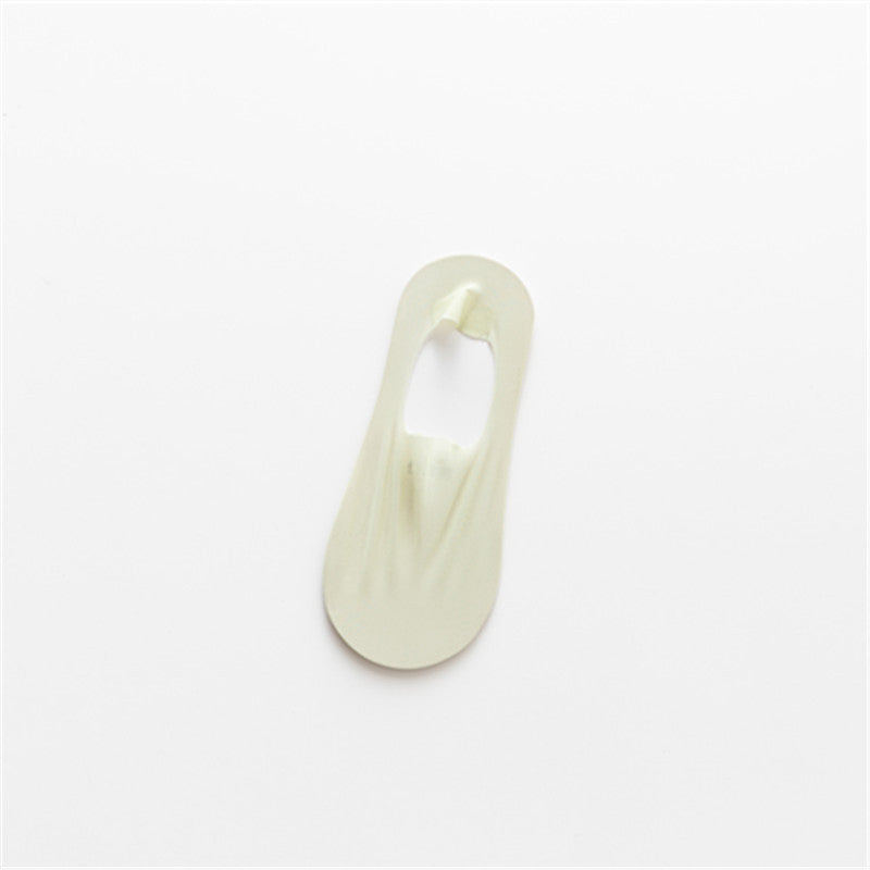 Invisible socks in three neutral colors, essential footwear accessories for any wardrobe