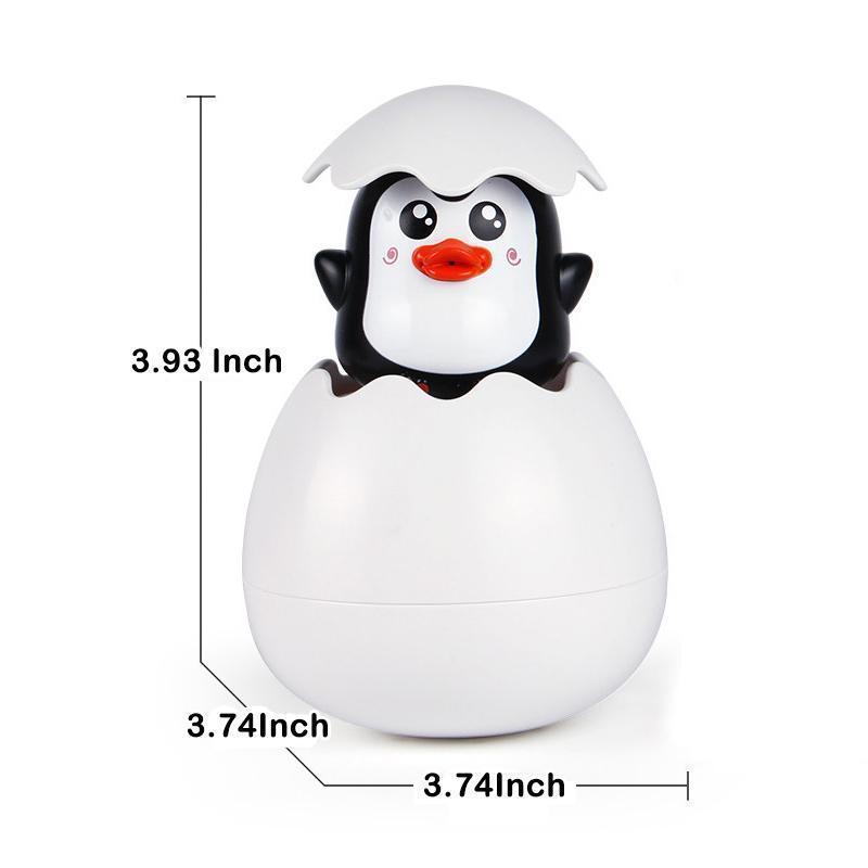 Toddler reaching for the Floating Bath Sprinkler Toy, interactive waterplay for kids, great gift
