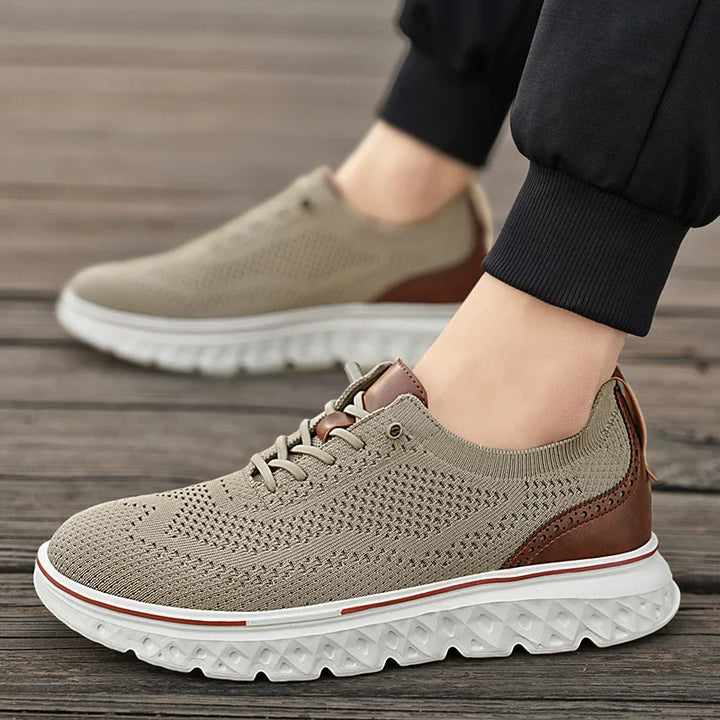 Unisex cushioned sneakers in a vibrant color, perfect for casual outings and light exercise