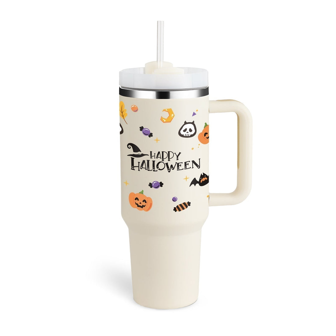 ChillMate insulated handled mug, perfect for keeping drinks hot or cold for hours.