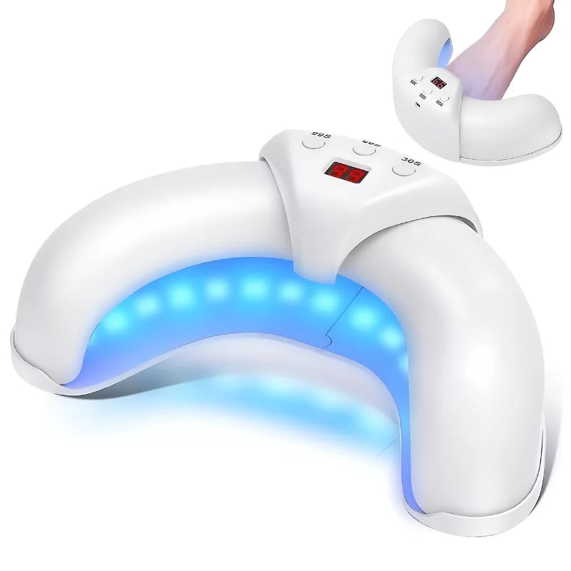 Unisex laser nail fungus remover for healthy, clear nails. At-home therapy for fungal infections & foot care.