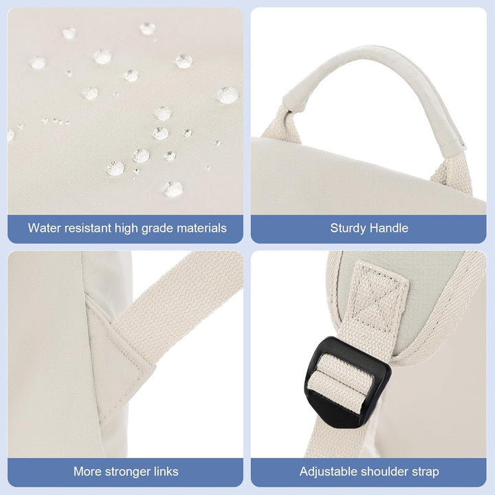 Ergonomic lightweight water-resistant 15.6" laptop backpack, unisex, multi-pocket design.