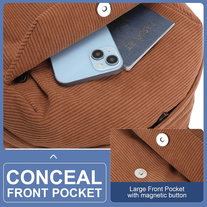 Spacious water-resistant 15.6" laptop backpack, lightweight, unisex, for all essentials.