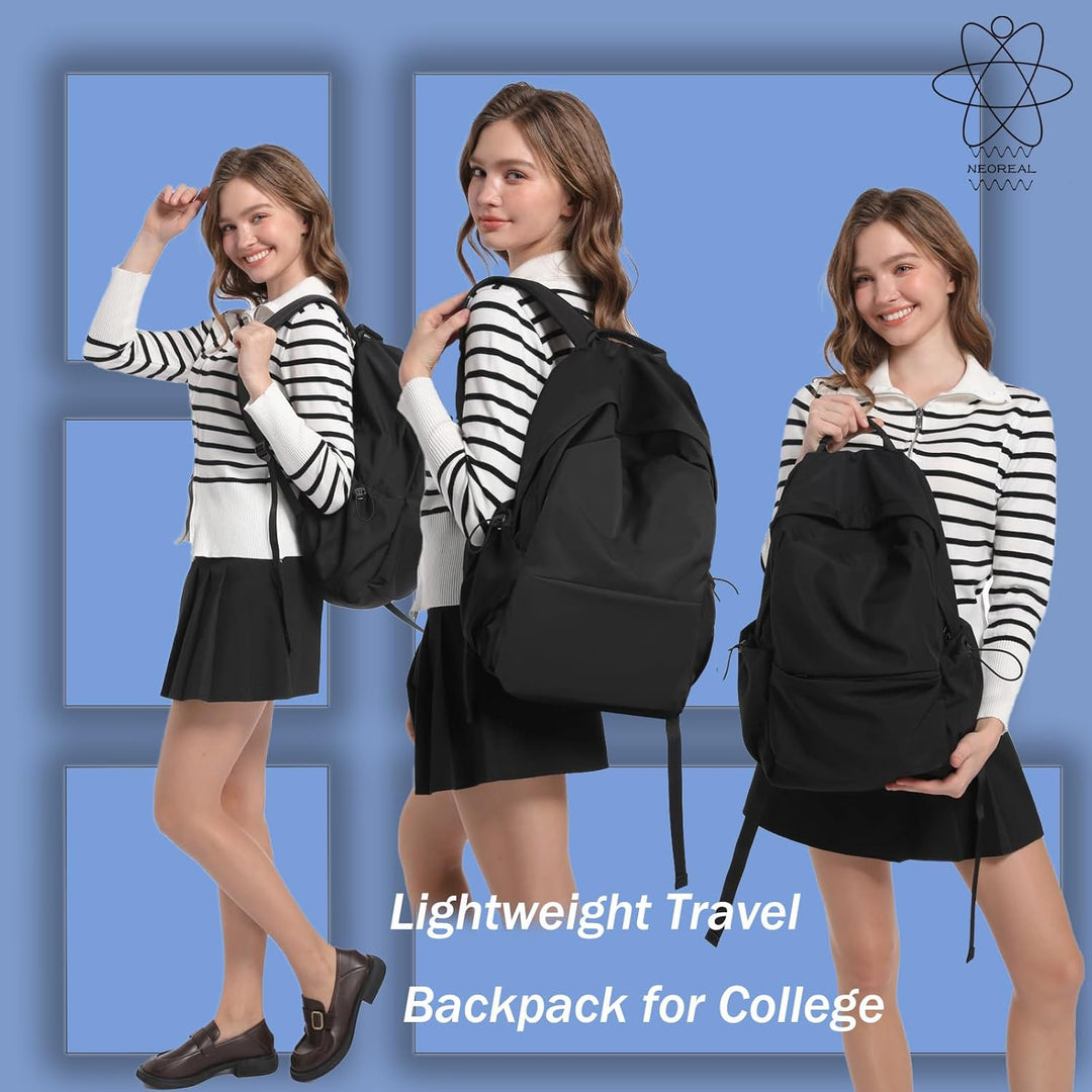 TravelPro unisex water-resistant backpack, 15.6" laptop compartment & multi-pocket organization.