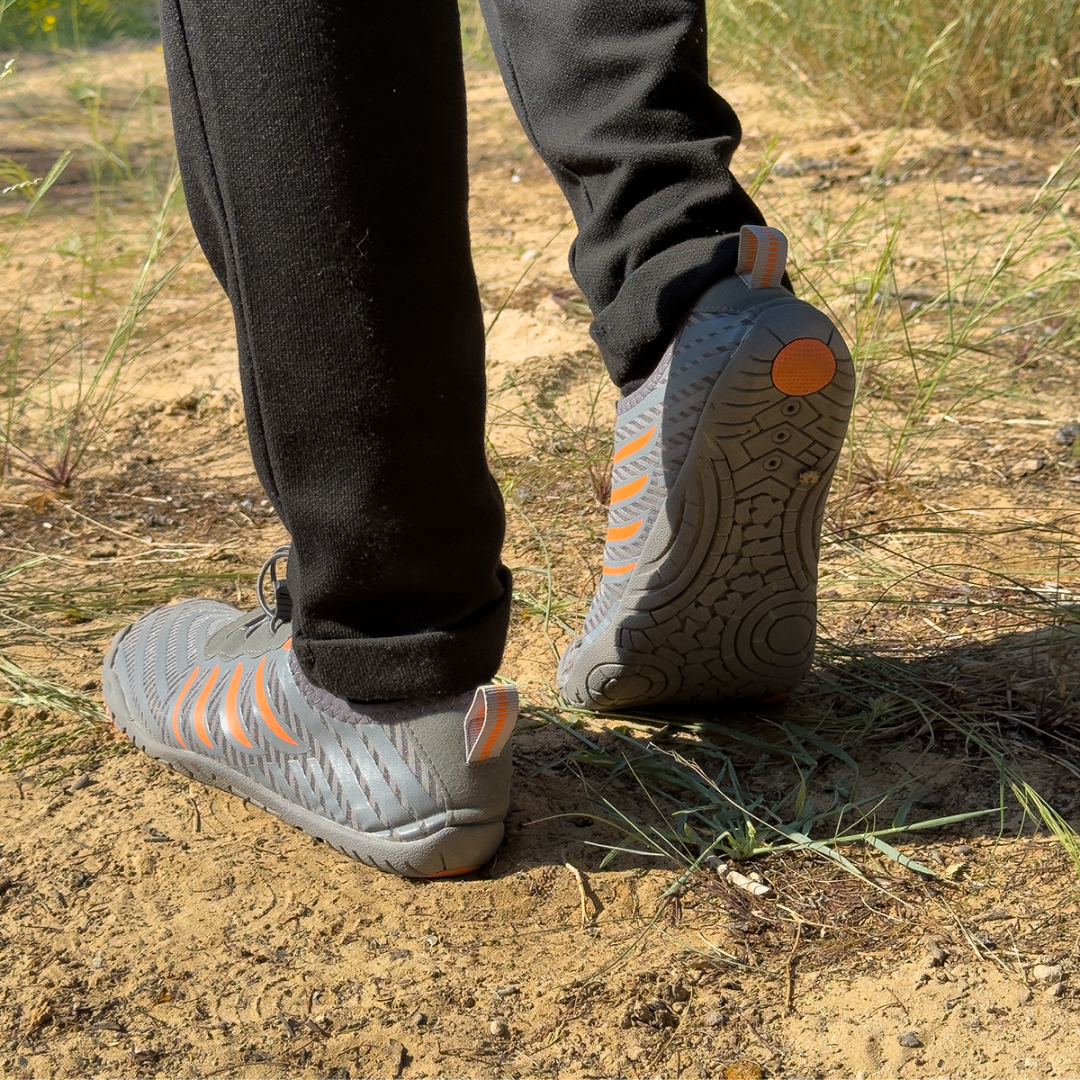 Lightweight unisex barefoot shoes, perfect for walking, exercise, & everyday comfort.