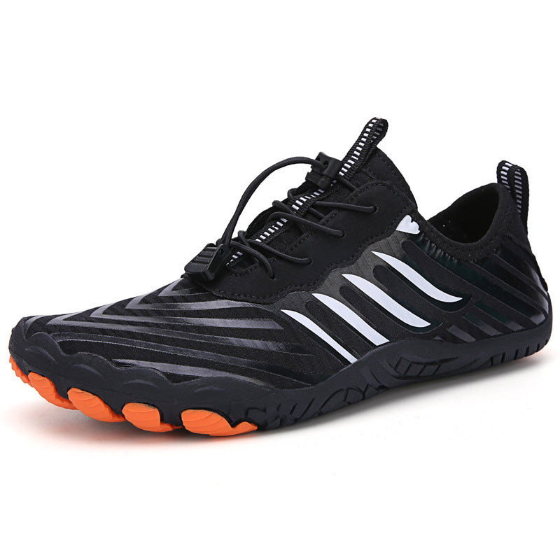 Flexible sole barefoot shoes for men & women, enhancing natural movement & ground feel.