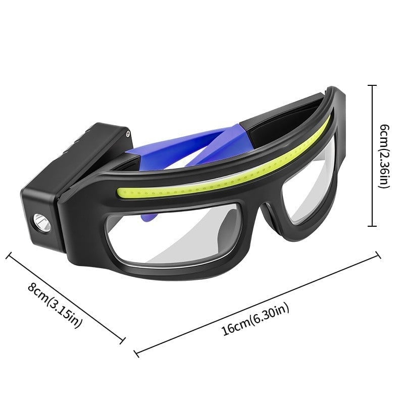 Compact outdoor light with motion sensor for hands-free use. Perfect fishing accessory.