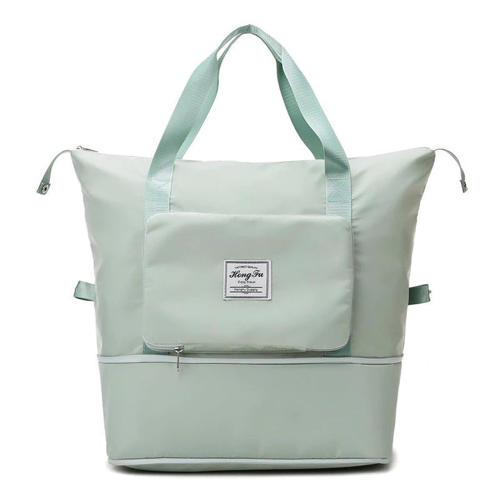 Stylish unisex weekender. Lightweight, waterproof, & durable travel bag for hassle-free carry-on luggage.