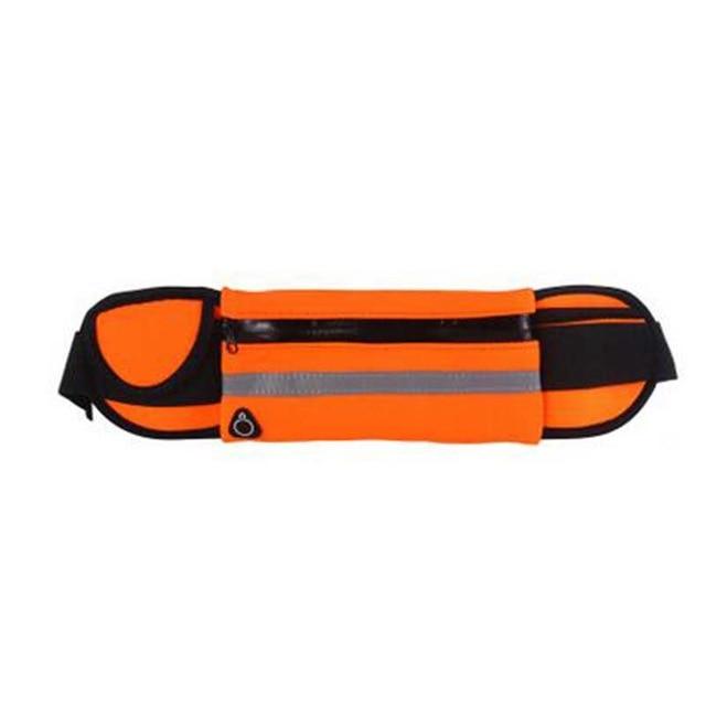 Sleek unisex lightweight fanny pack; a waterproof solution for carrying essentials during any outdoor activity.