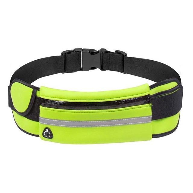 Essential waterproof fitness fanny pack for men & women. Perfect lightweight bag for sports and active travel.