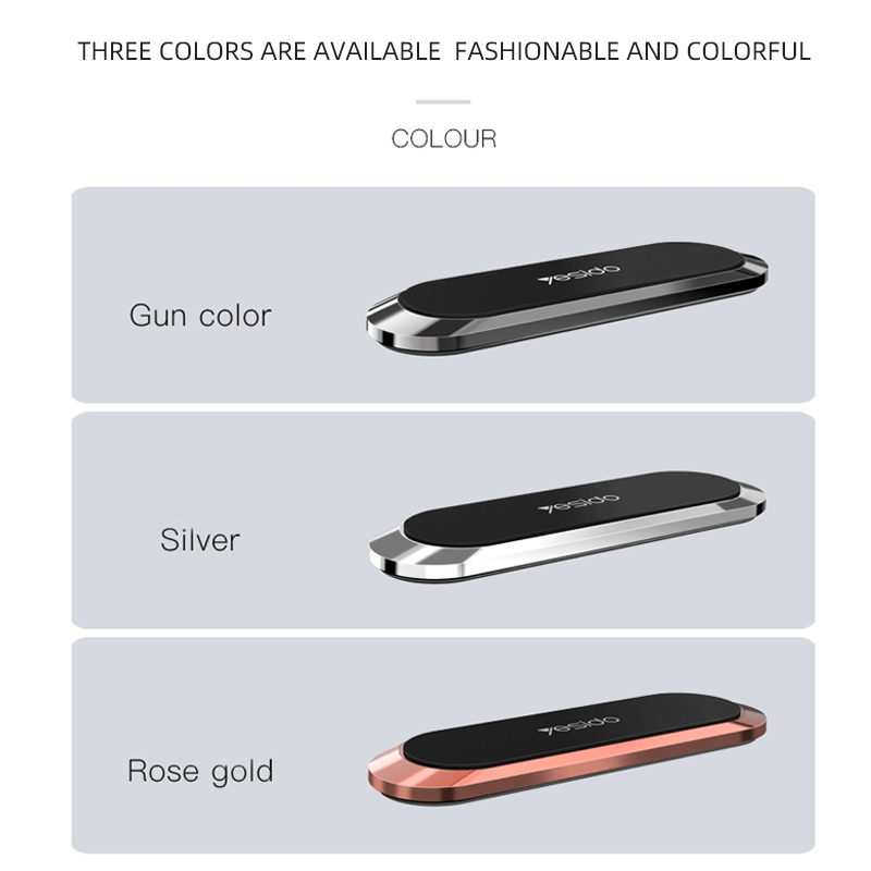 Hands-free magnetic car mount for all phones, easy installation universal vehicle accessory