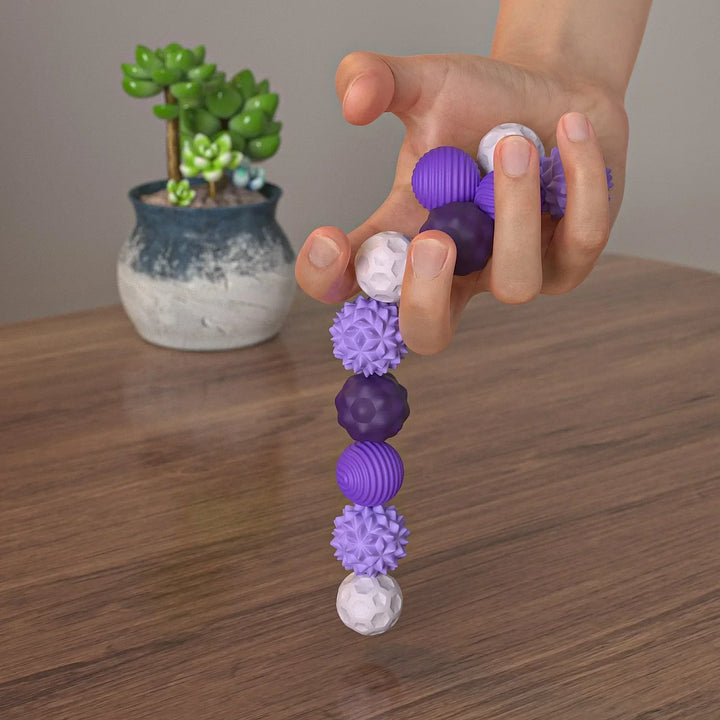 Sleek magnetic fidget set, CalmiSphere, designed for calm & focus. Ideal stress & anxiety relief for all.