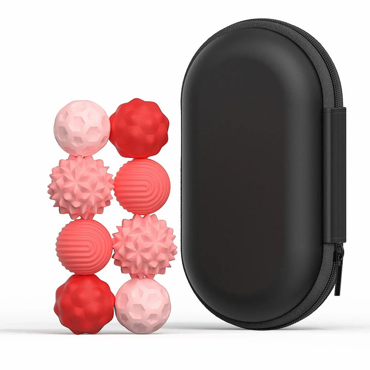 CalmiSphere magnetic fidget set. Essential stress relief & focus aid. Tactile & calming for any user.