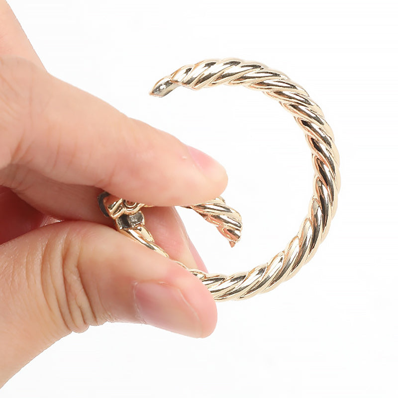 Hands-free hat saver: stylish faux leather magnetic clip for all hat types.