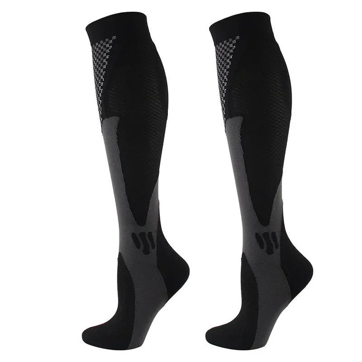 High-quality unisex medical compression stockings, promoting wellness & better circulation.