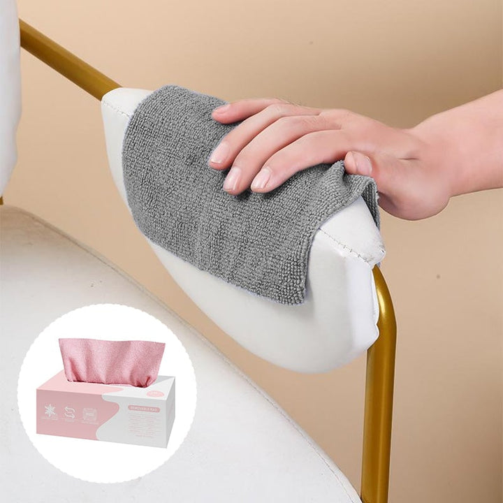 Unisex cleaning cloths in original packaging, ultra absorbent & reusable.