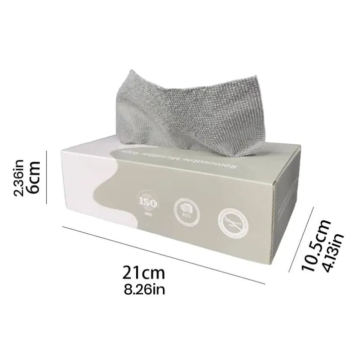 Microfiber cloth cleaning a window, demonstrating streak-free performance.