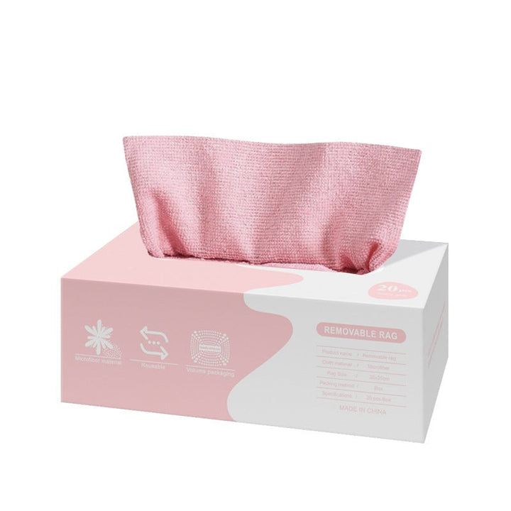 Bulk pack of versatile microfiber cloths for extensive home cleaning needs.