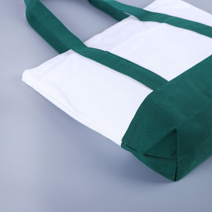 Stylish mini canvas shoulder bag for daily use, showcasing its compact yet practical design