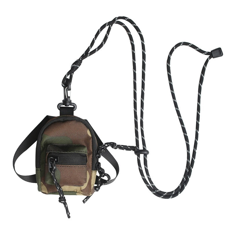 Practical oxford cloth pendant bag, offering secure storage for small valuables.