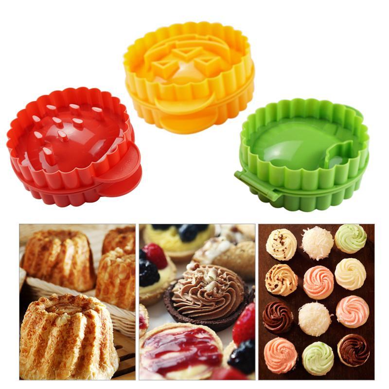 Kitchen gadget: Mini Pie Press & Dough Cutter Set, ideal for creating individual savory or sweet pastry treats