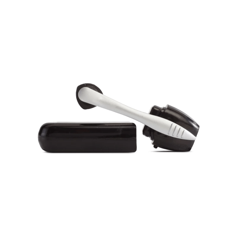 Handy eyeglass cleaner with soft brushes, effectively removing smudges and dust from lenses