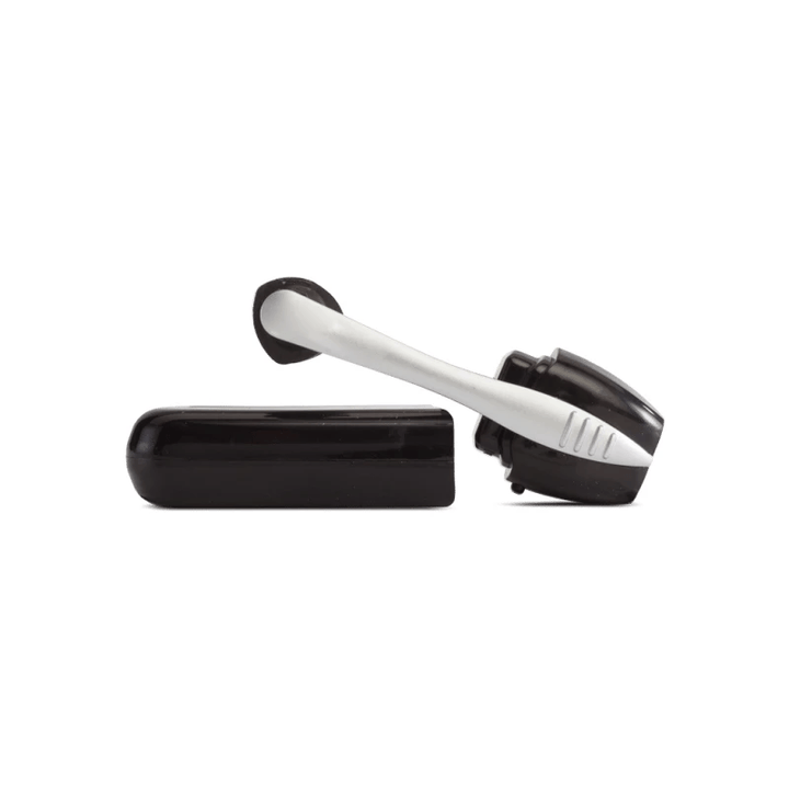 Handy eyeglass cleaner with soft brushes, effectively removing smudges and dust from lenses