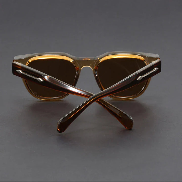 Unisex square shades, featuring a bold modern frame, suitable for all face shapes