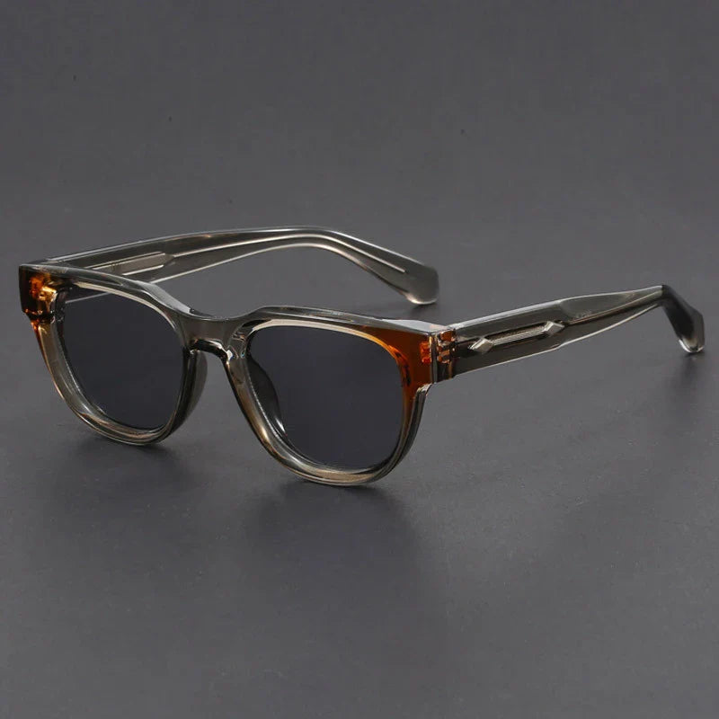 Sophisticated unisex square frame sunglasses, a timeless and modern accessory