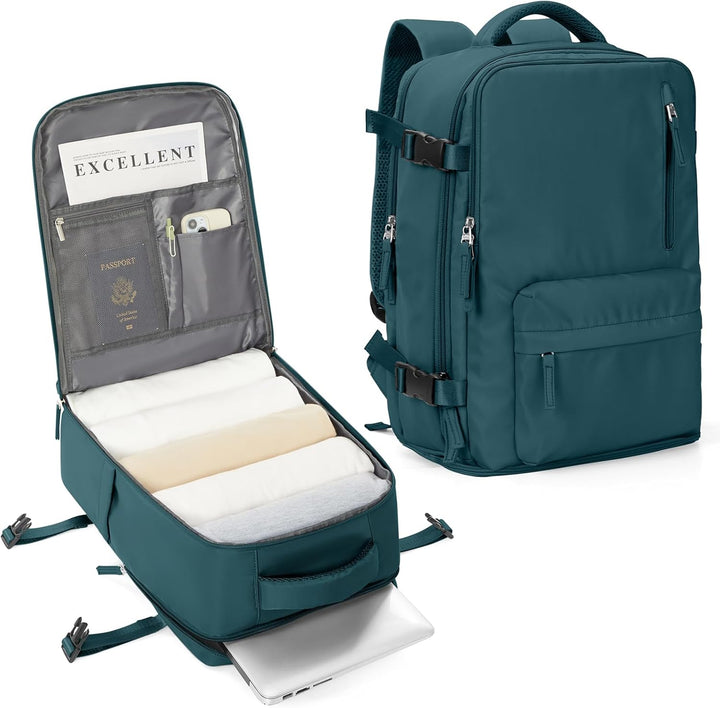 Robust multi-compartment bag for laptops up to 15.6 inches, with a comfortable shoulder strap.