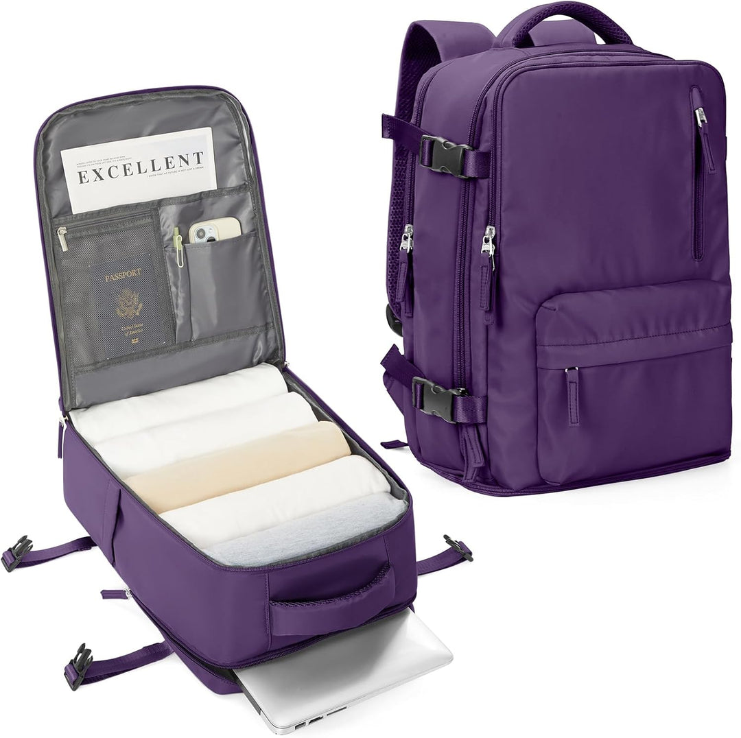 Ergonomic multi-compartment laptop carry bag, ensuring comfort during long commutes.