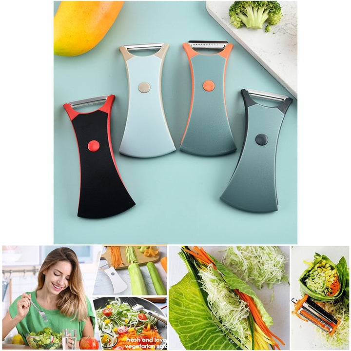 Durable kitchen peeler set, a must-have for efficient and safe vegetable and fruit peeling.