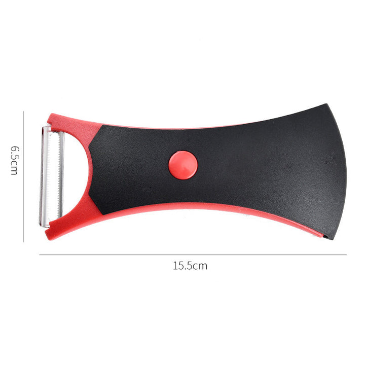 Multipurpose kitchen tool: a peeler set transforming routine food prep into an easy task.