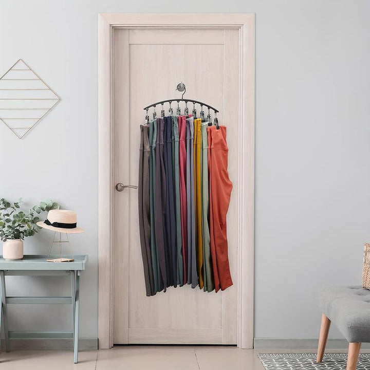 Rust-resistant stainless steel clothes hanger, ensuring long-lasting durability for all your garments.