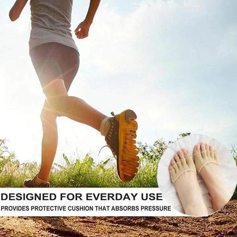 Ergonomic design of non-slip corrective toe socks for optimal foot support