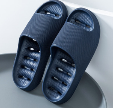 Soft cloud-like unisex shower slippers featuring a durable non-slip sole for safety and home comfort.